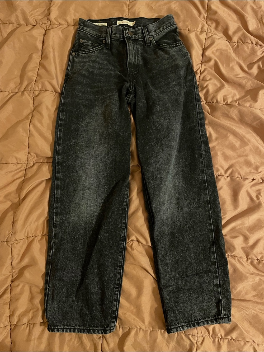 Levi's Women's Black Baggy Dad Jean